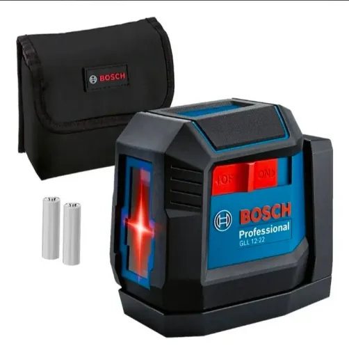 Nível Laser De Linhas Bosch GIl 12-22 12m Com Acessórios