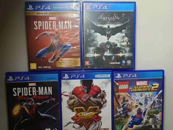 Jogos ps4 mídia fisica