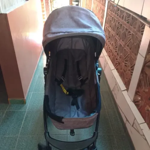 Carrinho de bebê que vira berço