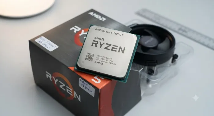 Monitor AOC full hd 144hz + Ryzen 5600gt com vídeo integrado.