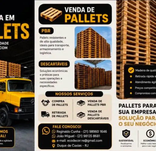 Compra e venda de pallets