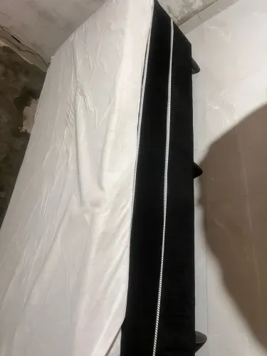 cama box conjugado com colchão de solteiro