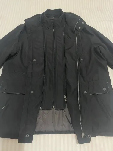 Casaco preto para frio