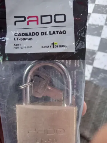 Cadeado de latão 50mm pado