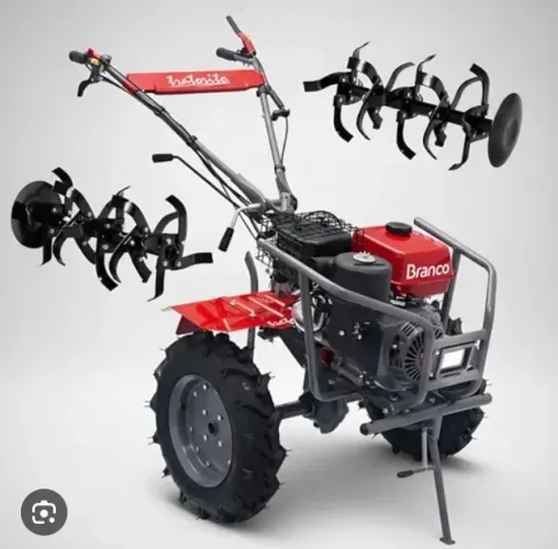 Motocultivador Tratorito Branco 15Hp