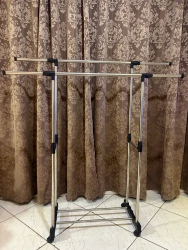 Arara dupla regulável Cabideiro