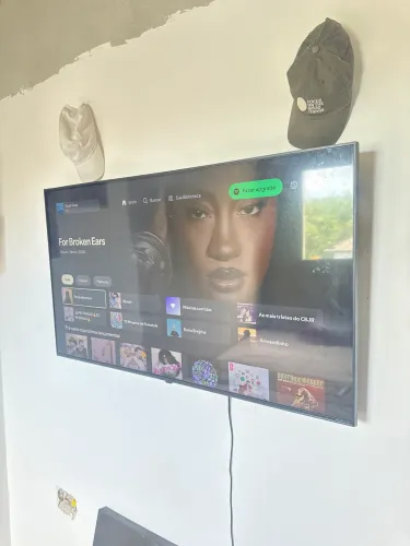 Smart TV 4K 50" LG NanoCell 50NANOA 4K Google Cast Alexa Integrado