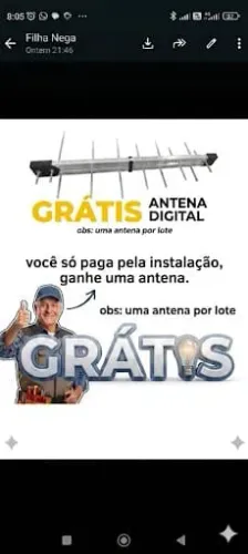 Antena digital instalação e manutenção 