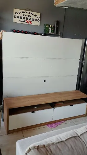 Rack com painel 