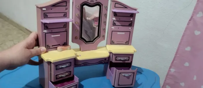 Penteadeira da Barbie