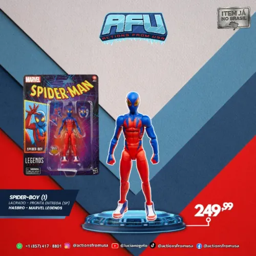 Spider-Boy Marvel Legends Hasbro