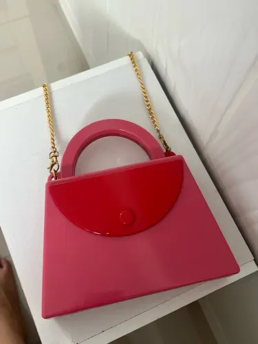 bolsa acrílico nova nunca foi usada 