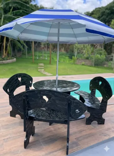 Mesa pedra de ardósia a partir de 590,00