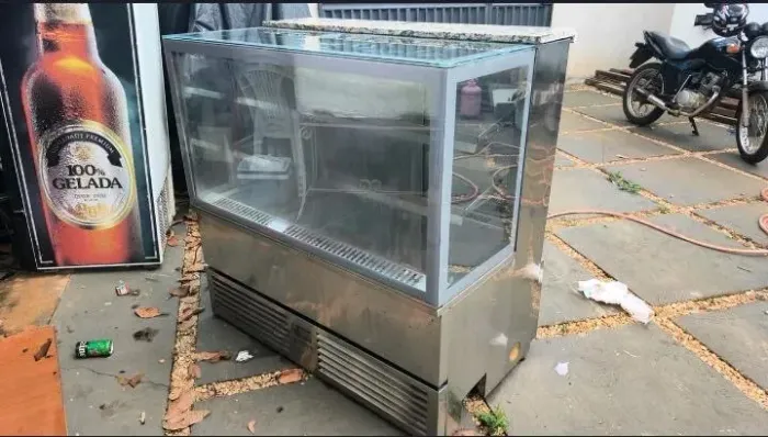 Balcão expositor Refrigerador