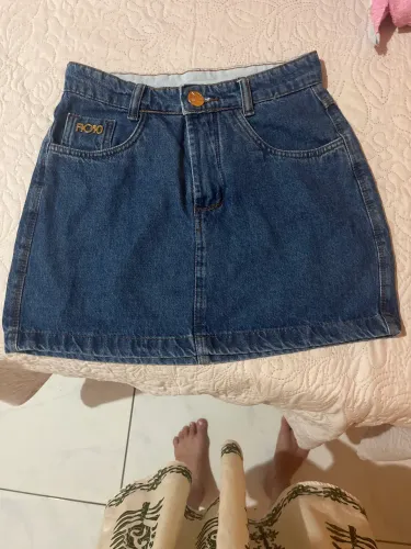 Saia jeans 