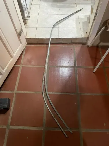 Frisos - Par Calhas Teto Corcel Até 77 - Originais de Fábrica