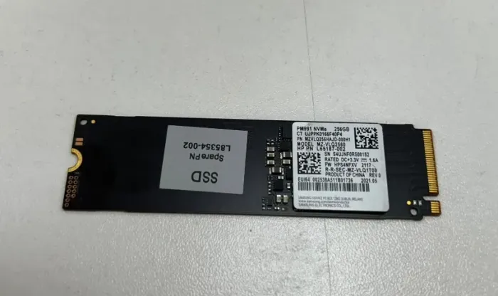 SSD M.2 NVME SAMSUNG 256GB