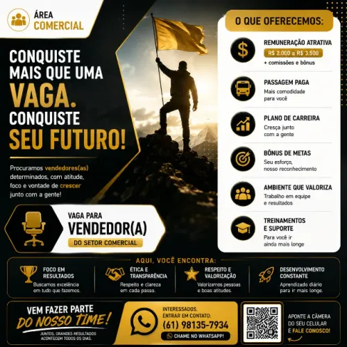 Agente Comercial | Seleção Aberta