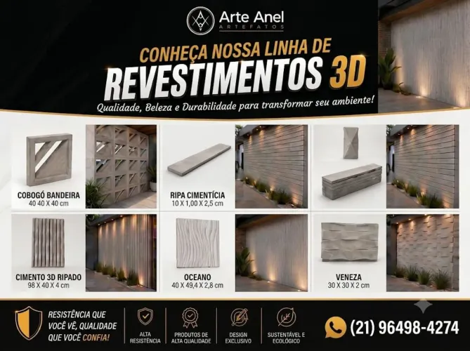 Revestimento 3D
