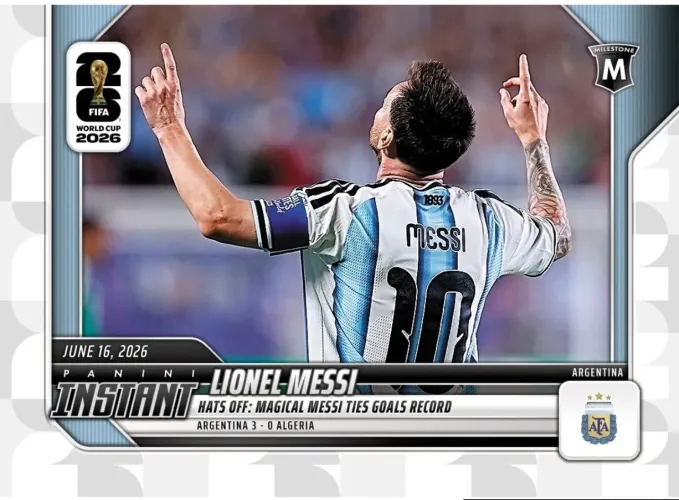 Panini Instant FIFA World Cup 2026 #46 Lionel Messi Argentina