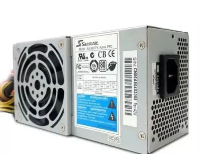 Fonte Slim TFX 80 Plus Para Dell Vostro 200s 220s 230s 260s D05d