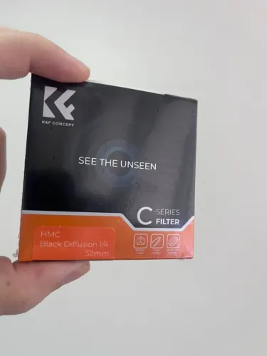 Filtro K&F Concept Black Diffusion 1/4 52mm - Novo Lacrado