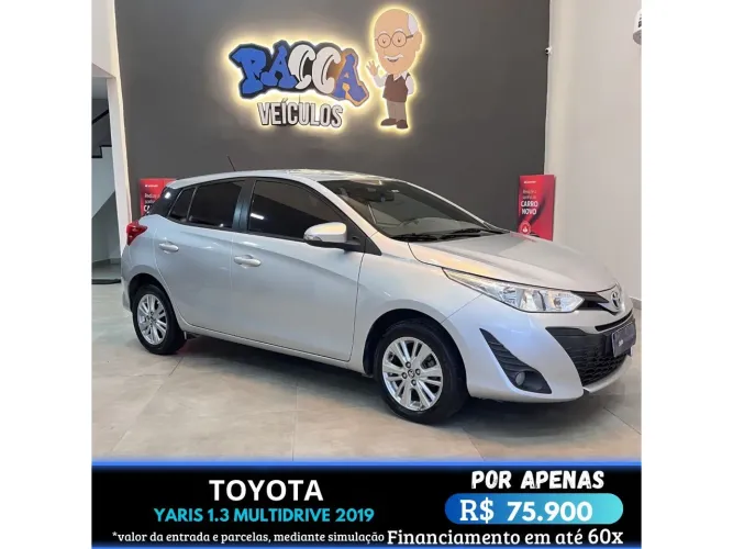 Toyota Yaris XL 1.3 Flex 16V 5P Aut. 2019