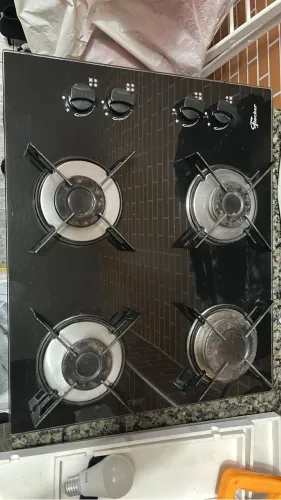 Cooktop 4 Bocas fischer Mesa Vidro