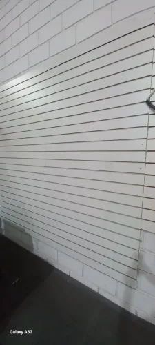 Painel canelado branco