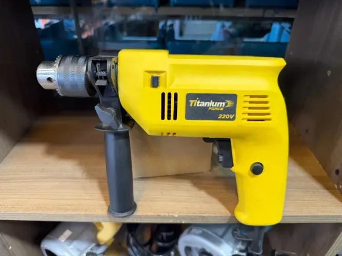 FURADEIRA DE IMPACTO 1/2'' 500W TURBO TITANIUM
