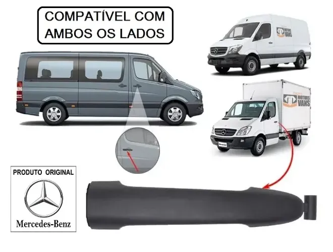 Maçaneta Externa Porta Sprinter 2012 a 2019 - Original