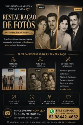 Restauração de fotos