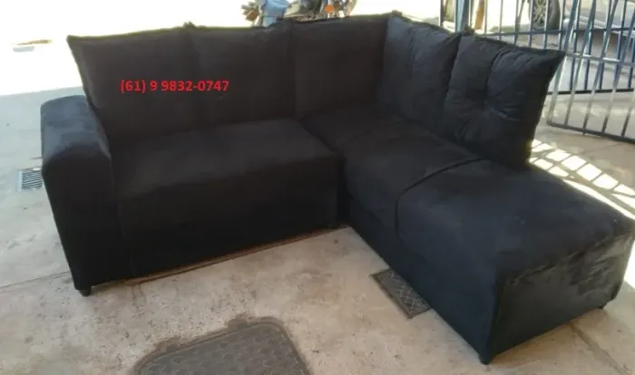Sofa de canto novo e embalado / diversas cores/ diretamente da fabrica