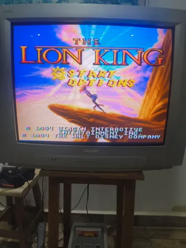 Rei leão original japonês super famicon