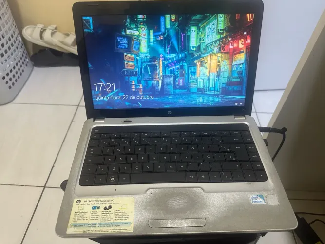 HP G42-220BR Notebook da HP Processador: Intel Pentium Dual-Core T4500