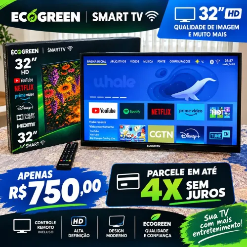 Vendo Tv 32 polegadas nunca usada