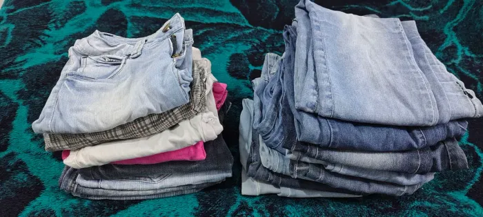 Lote Jeans Feminino 17 peças