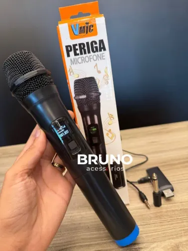 Microfone sem fio Vmic Recarregável