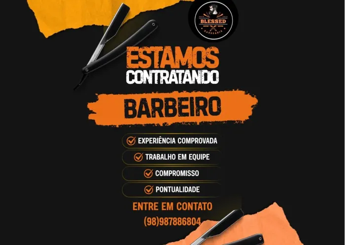 Vaga para Barbeiro profissional 