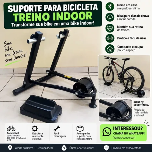 Suporte bike rolo
