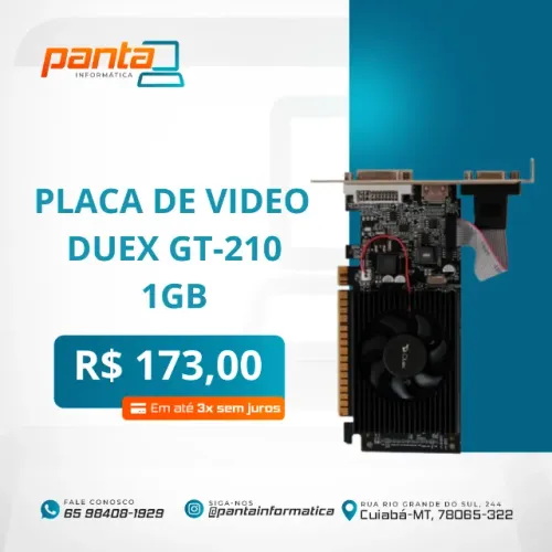 Placa de vídeo Nvidia GT 210 