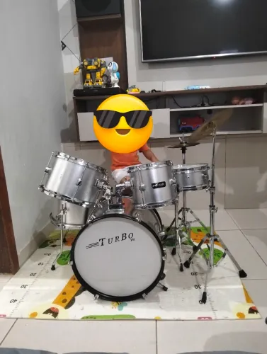 Bateria Acústica Turbo Jr