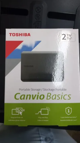 HD Externo toshiba canvio basics 2tb