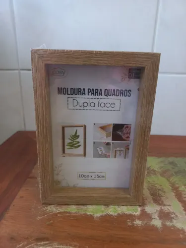 Moldura para quadros - Dupla face - 10x15cm - NOVA