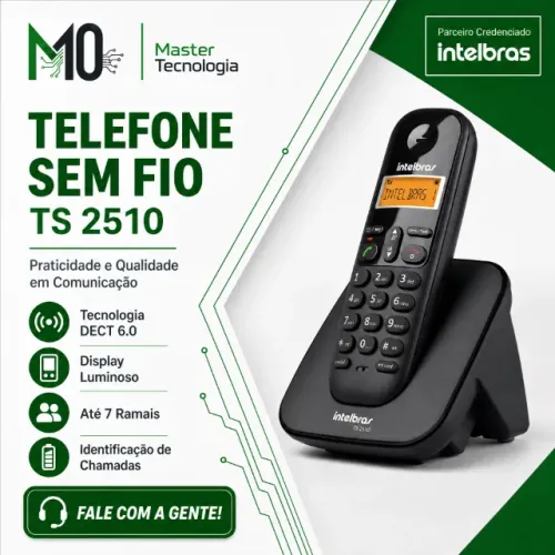 TELEFONE SEM FIO TS 2510