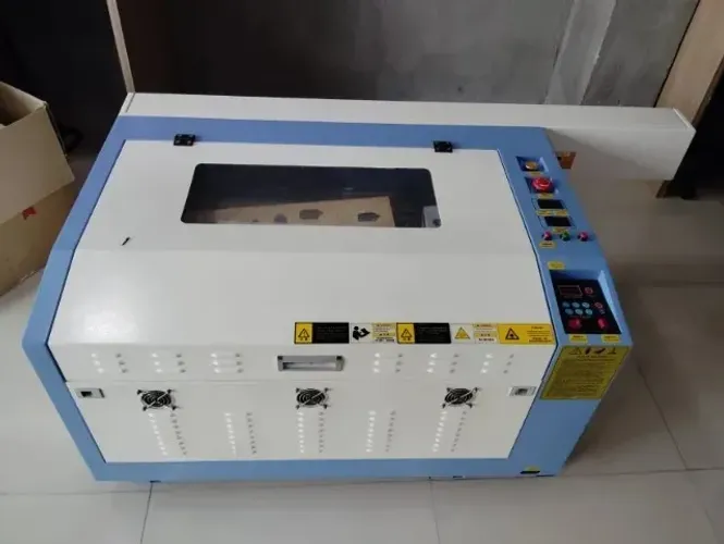 MAQUINA CNC ROUTER LASER CORTE E GRAVAÇÃO 60X40CM 60W