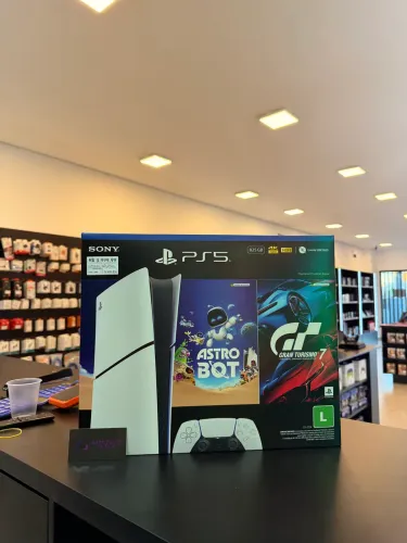 Ps5 sem leitor + 2 jogos lacrado