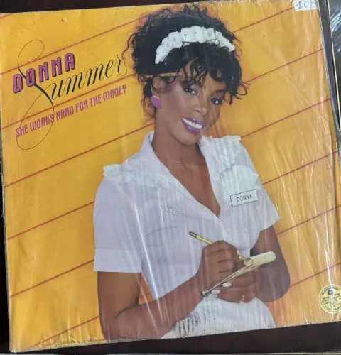 LP Vinil Donna Summer - She Works Hard for the Money