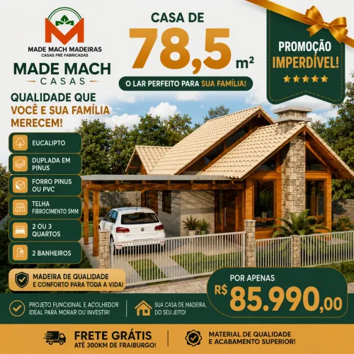 Casas De Madeira