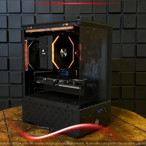 Desktop Gamer Ryzen 5 5600, RX 5700 XT 8GB, 32GB, NVMe 500GB, Fonte 650W, Gabinete RGB